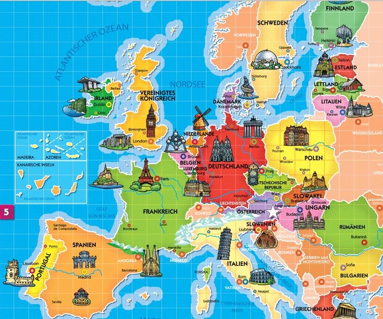 Bild 1.5 Europakarte